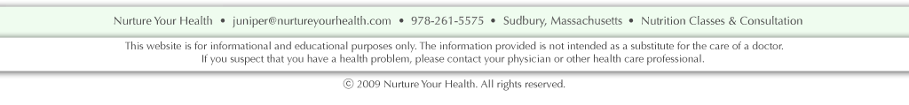 Nurture Your Health
